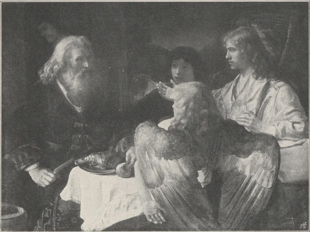 An illustration from Rembrandt, 1911, leaf 66