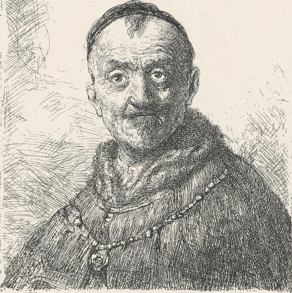 An illustration from Rembrandt, 1911, leaf 67