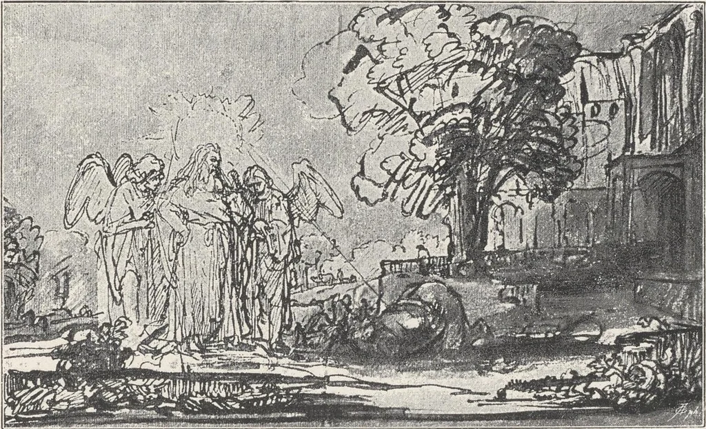 An illustration from Rembrandt, 1911, leaf 68