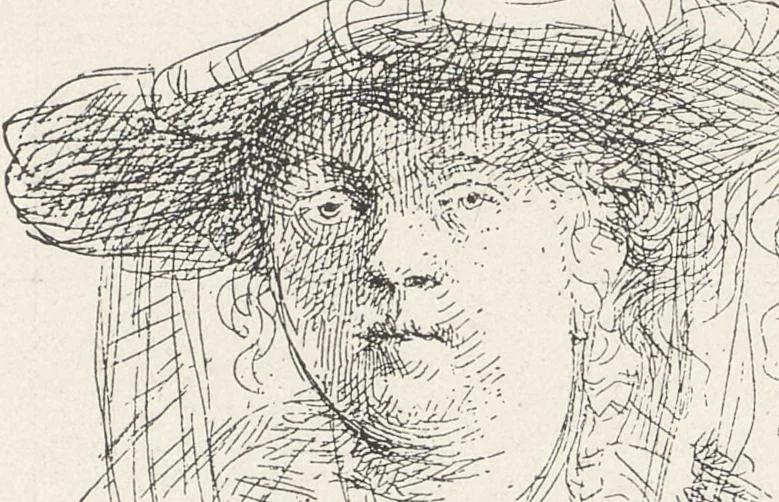 An illustration from Rembrandt, 1911, leaf 71