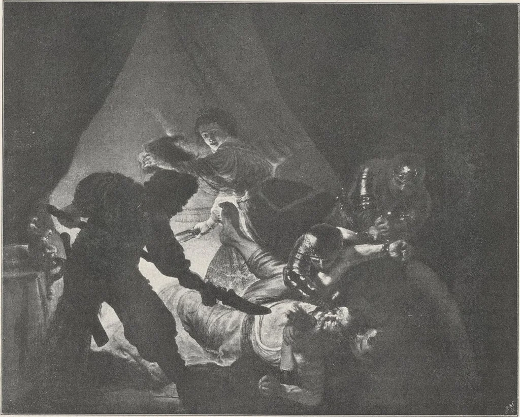 An illustration from Rembrandt, 1911, leaf 72