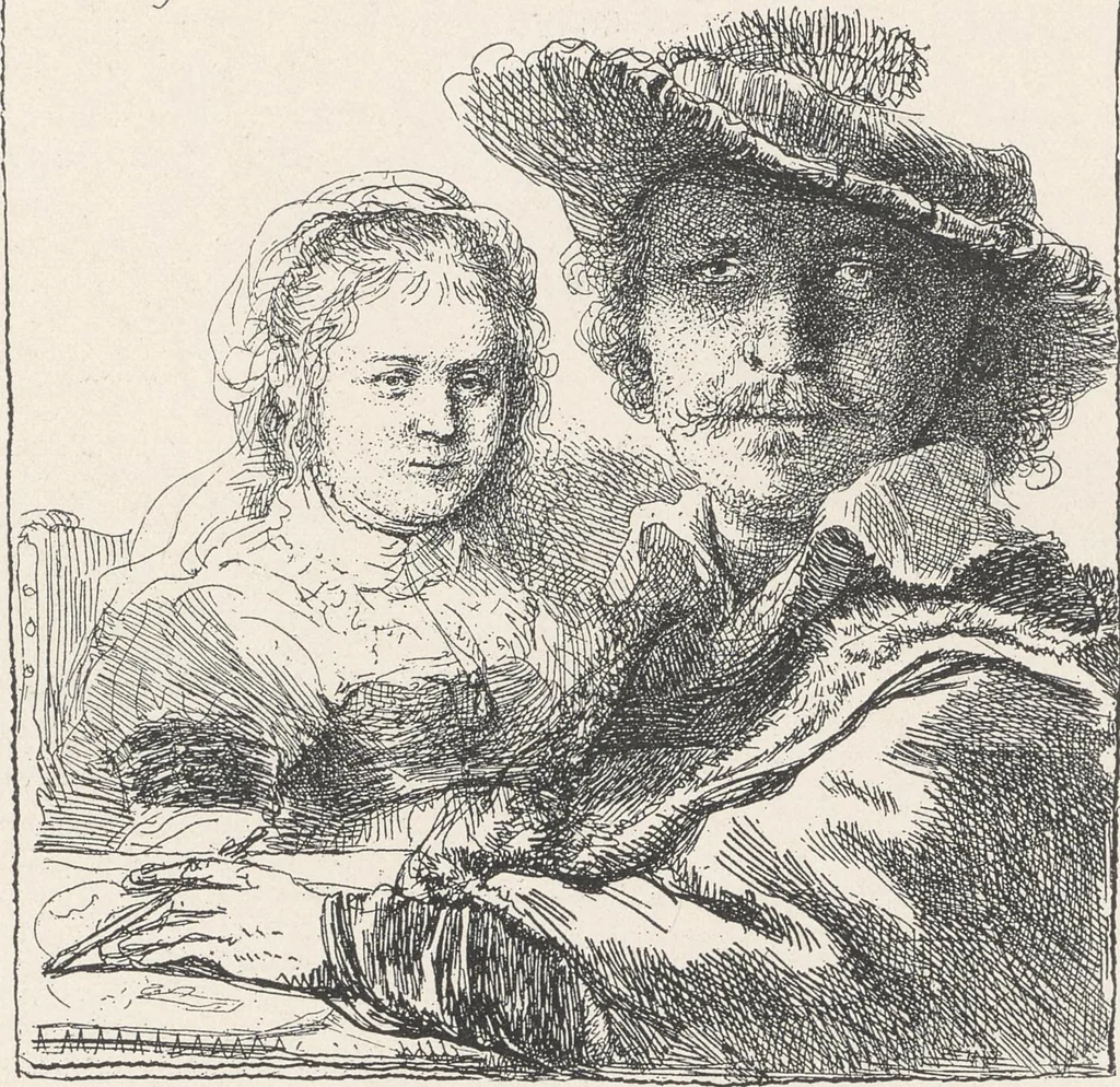 An illustration from Rembrandt, 1911, leaf 73