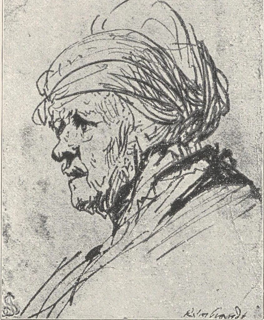 An illustration from Rembrandt, 1911, leaf 81