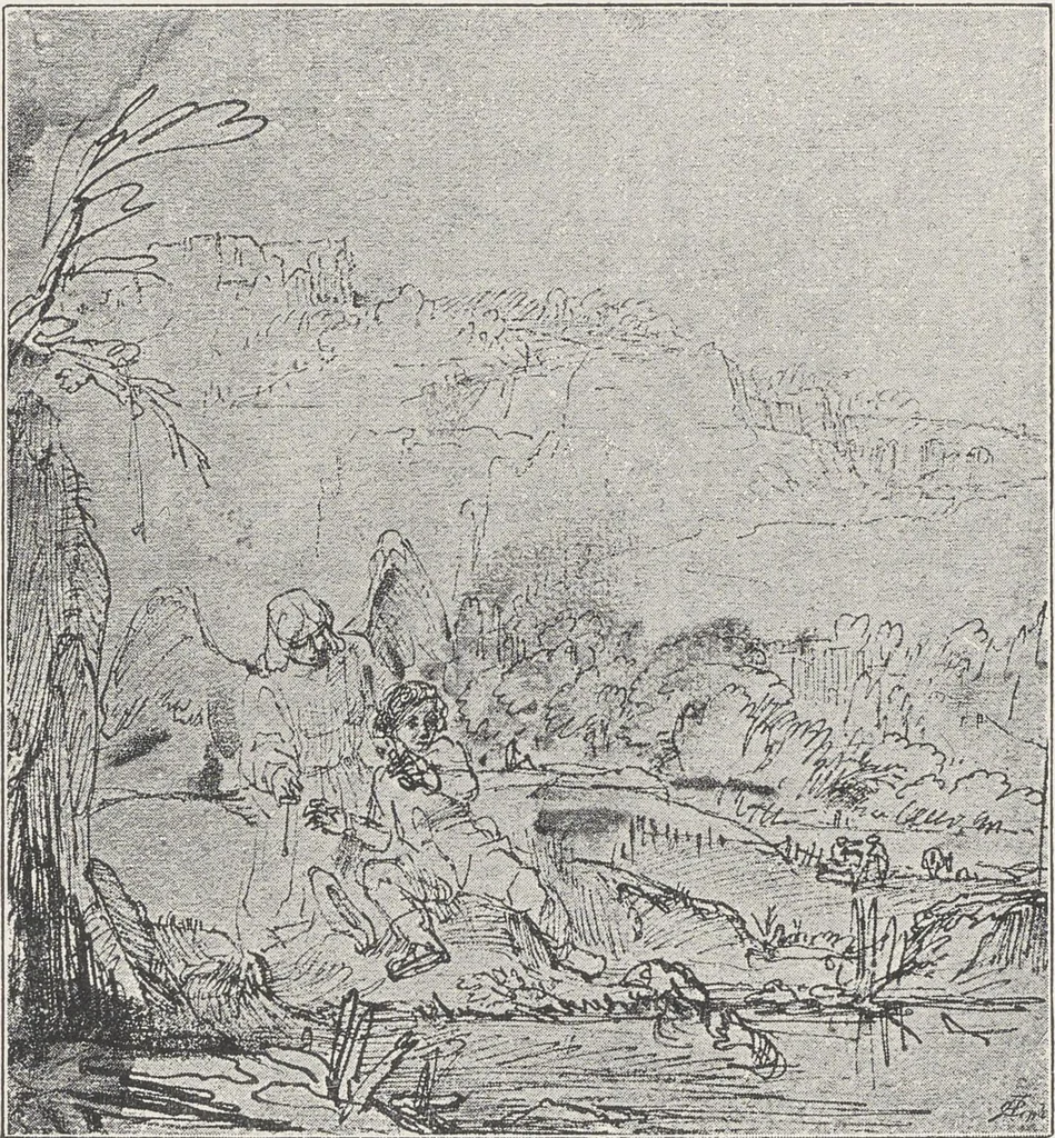 An illustration from Rembrandt, 1911, leaf 84