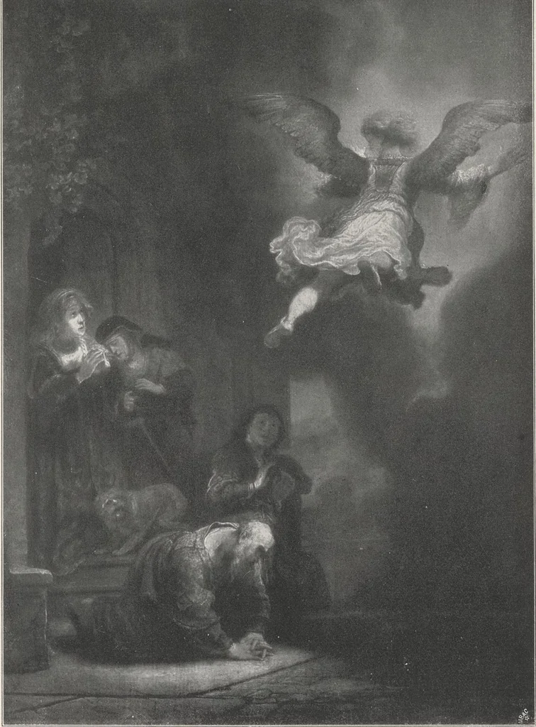 An illustration from Rembrandt, 1911, leaf 86