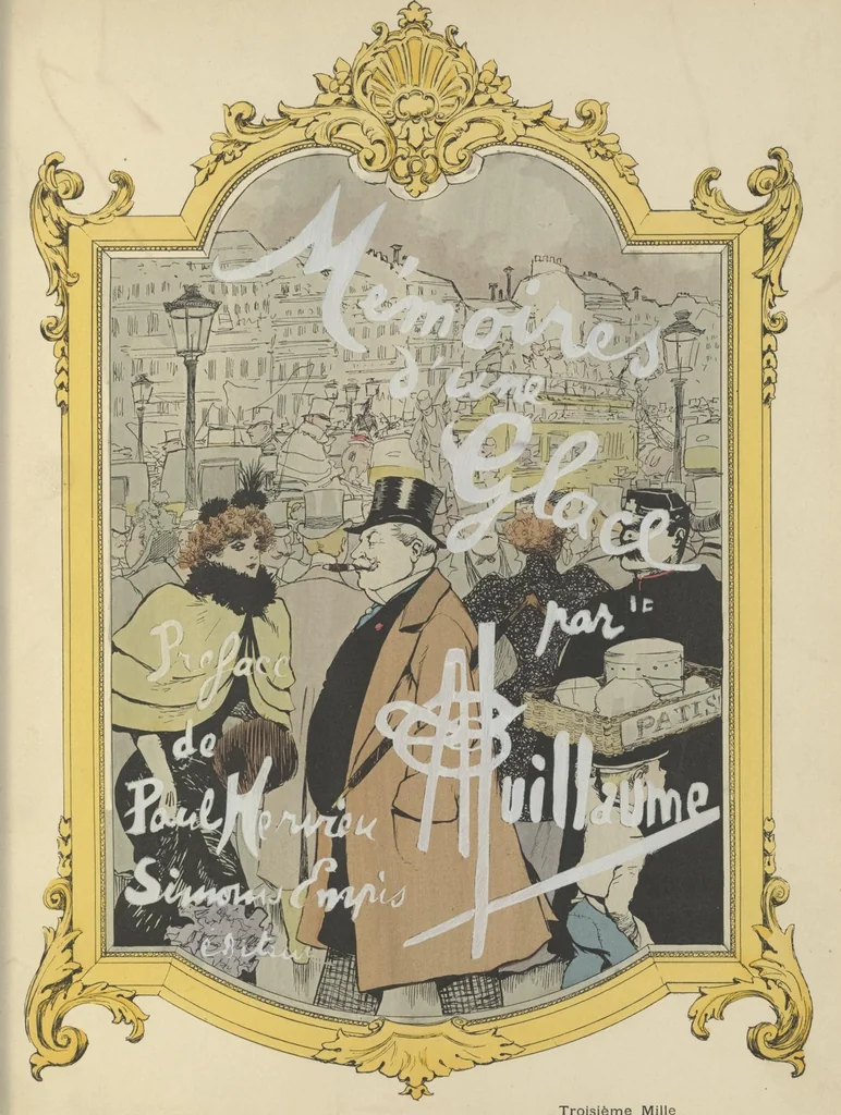 An illustration from Mémoires d'une glace : album absolument inédit, 1894, leaf 82