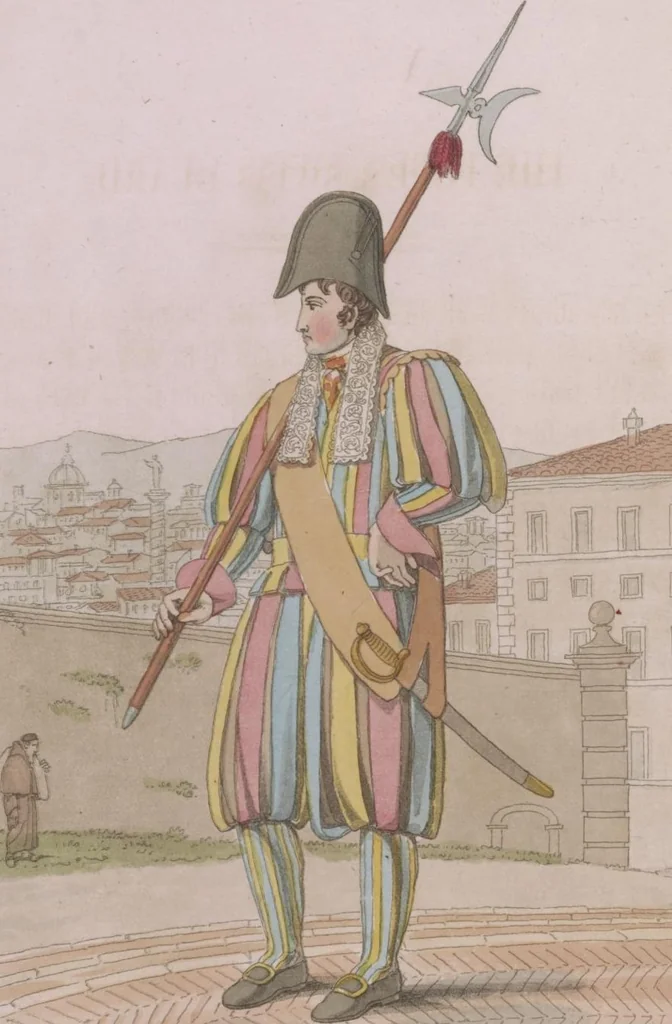 An illustration from Sketches illustrative of the manners and costumes of France, Switzerland, and Italy, 1821, leaf 126