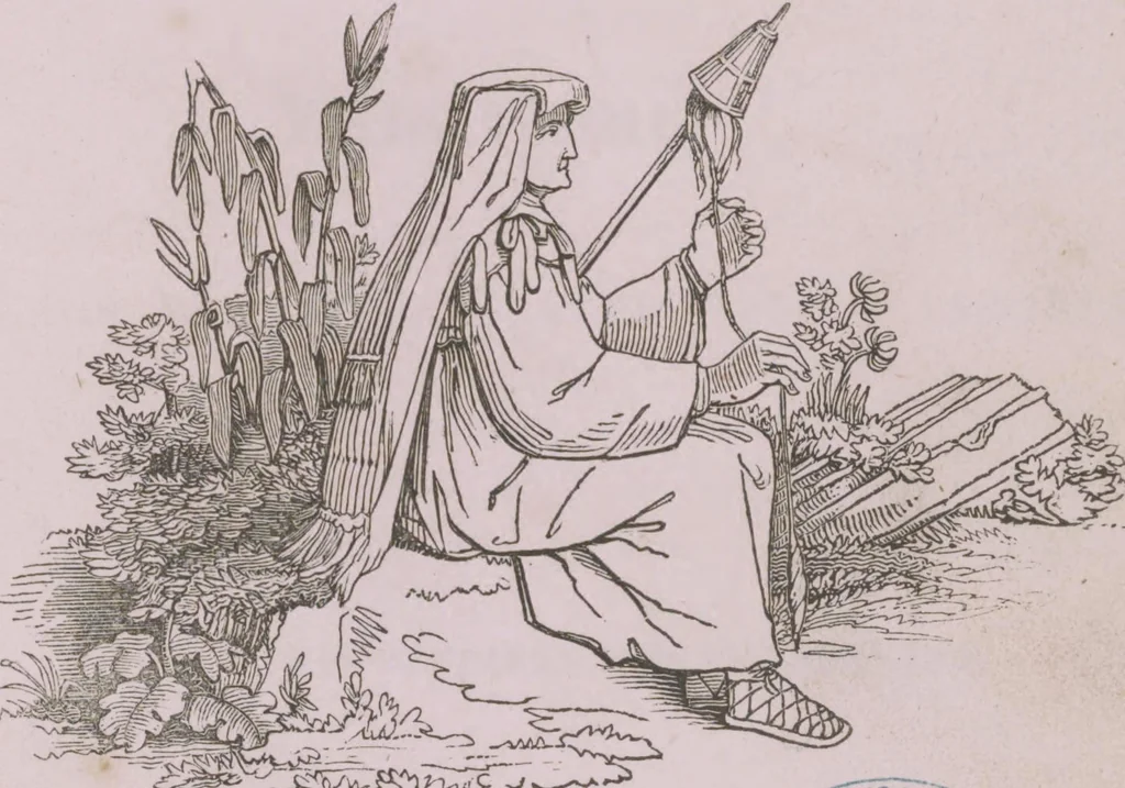 An illustration from Sketches illustrative of the manners and costumes of France, Switzerland, and Italy, 1821, leaf 13