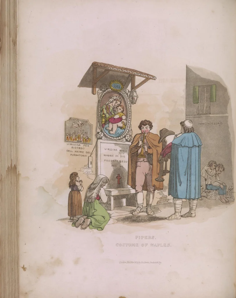 An illustration from Sketches illustrative of the manners and costumes of France, Switzerland, and Italy, 1821, leaf 136