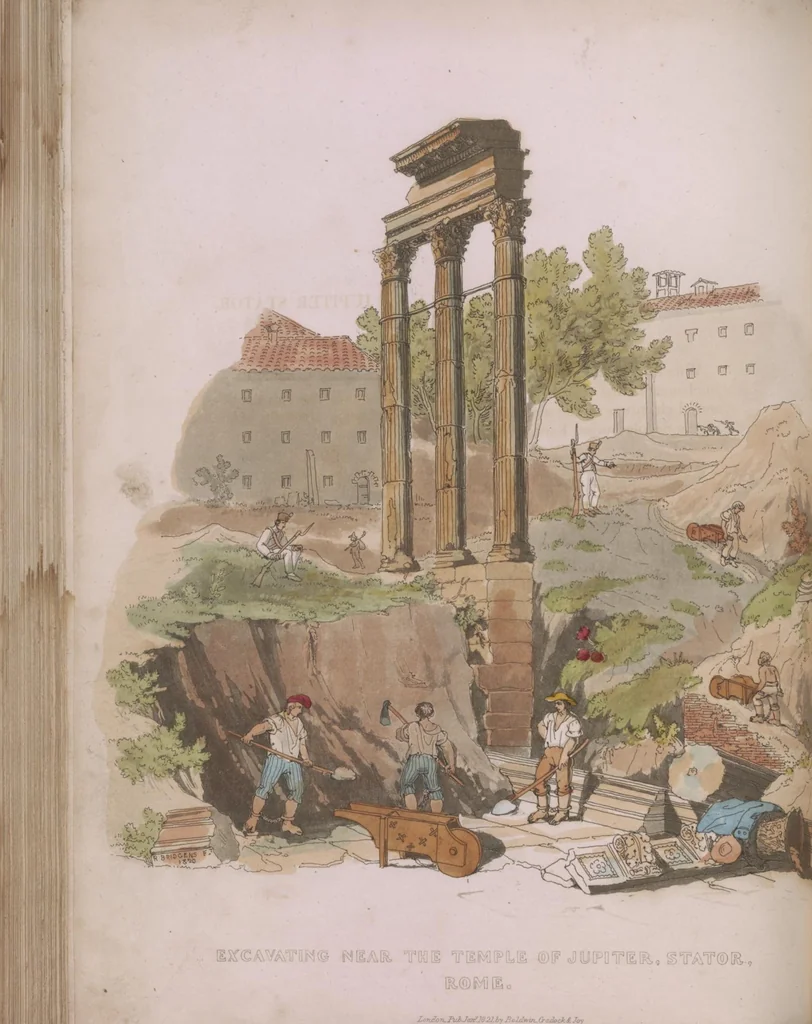 An illustration from Sketches illustrative of the manners and costumes of France, Switzerland, and Italy, 1821, leaf 140