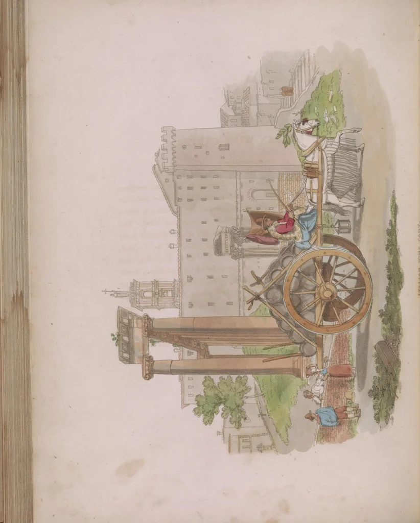 An illustration from Sketches illustrative of the manners and costumes of France, Switzerland, and Italy, 1821, leaf 166