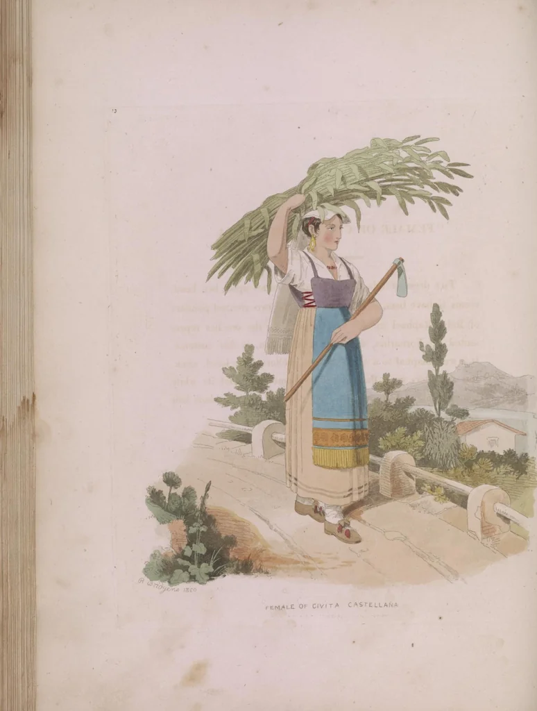 An illustration from Sketches illustrative of the manners and costumes of France, Switzerland, and Italy, 1821, leaf 82