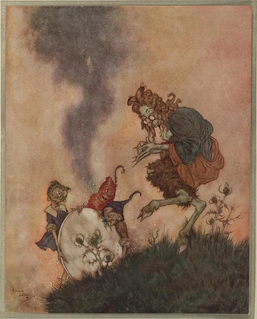 An illustration from Stories from Hans Andersen, 1911, leaf 19