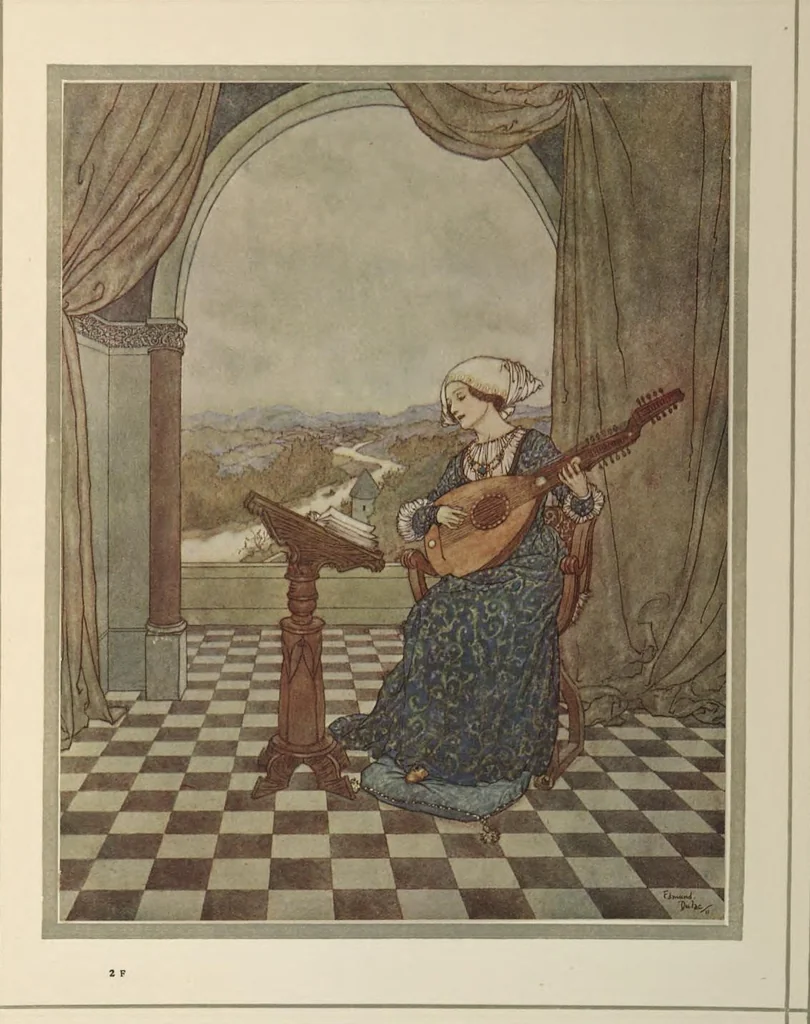 An illustration from Stories from Hans Andersen, 1911, leaf 239
