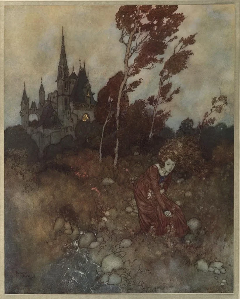 An illustration from Stories from Hans Andersen, 1911, leaf 247