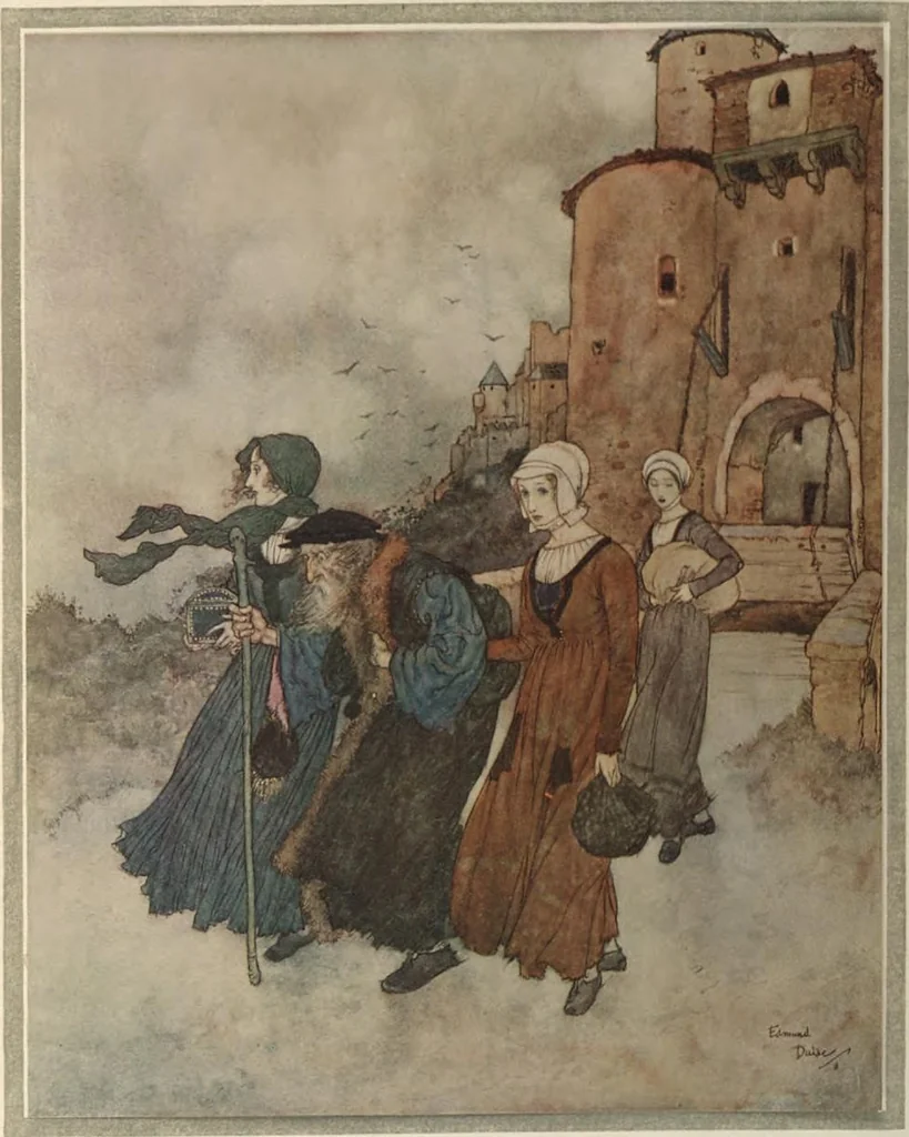 An illustration from Stories from Hans Andersen, 1911, leaf 261