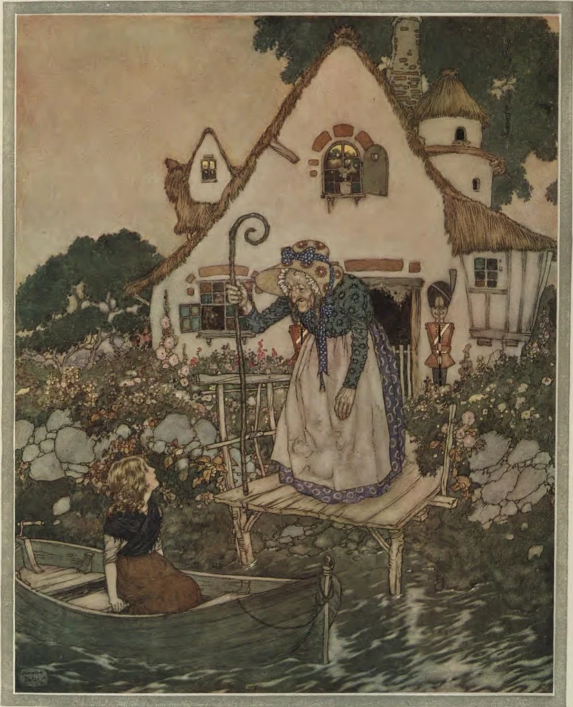 An illustration from Stories from Hans Andersen, 1911, leaf 37