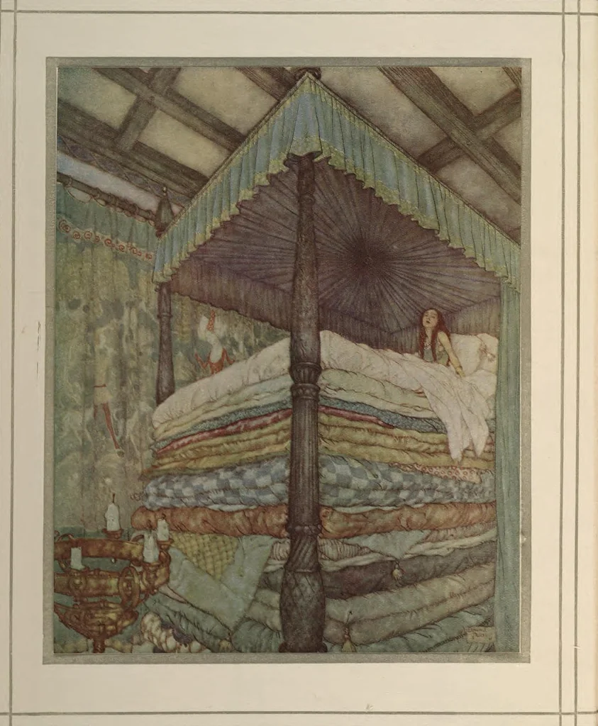 An illustration from Stories from Hans Andersen, 1911, leaf 6
