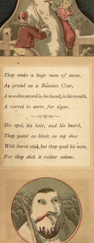 An illustration from King Winter, 1859, leaf 12