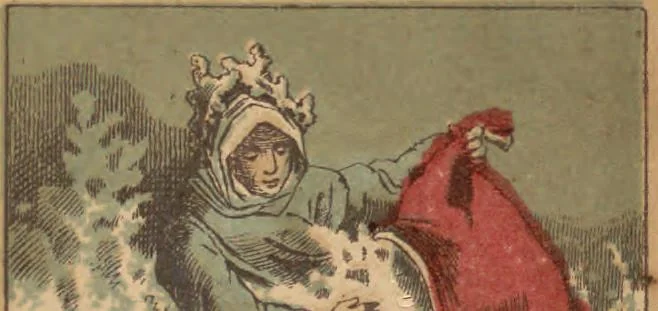 An illustration from King Winter, 1859, leaf 5