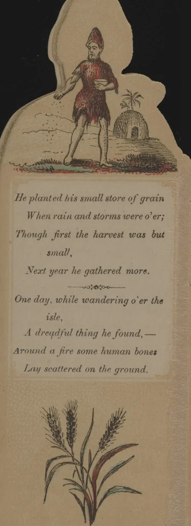 An illustration from Robinson Crusoe, 1864, leaf 10