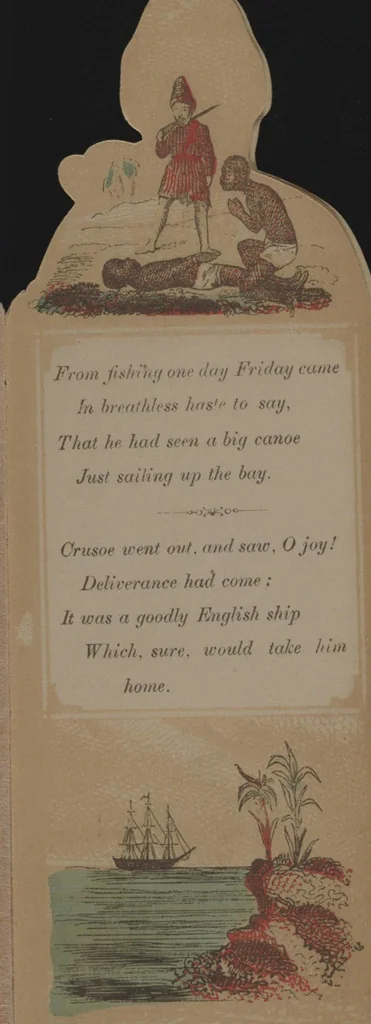 An illustration from Robinson Crusoe, 1864, leaf 15