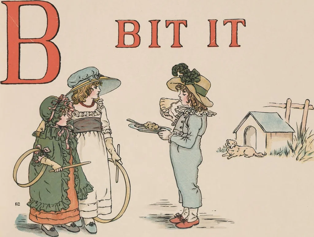 An illustration from A apple pie, 1900, leaf 11