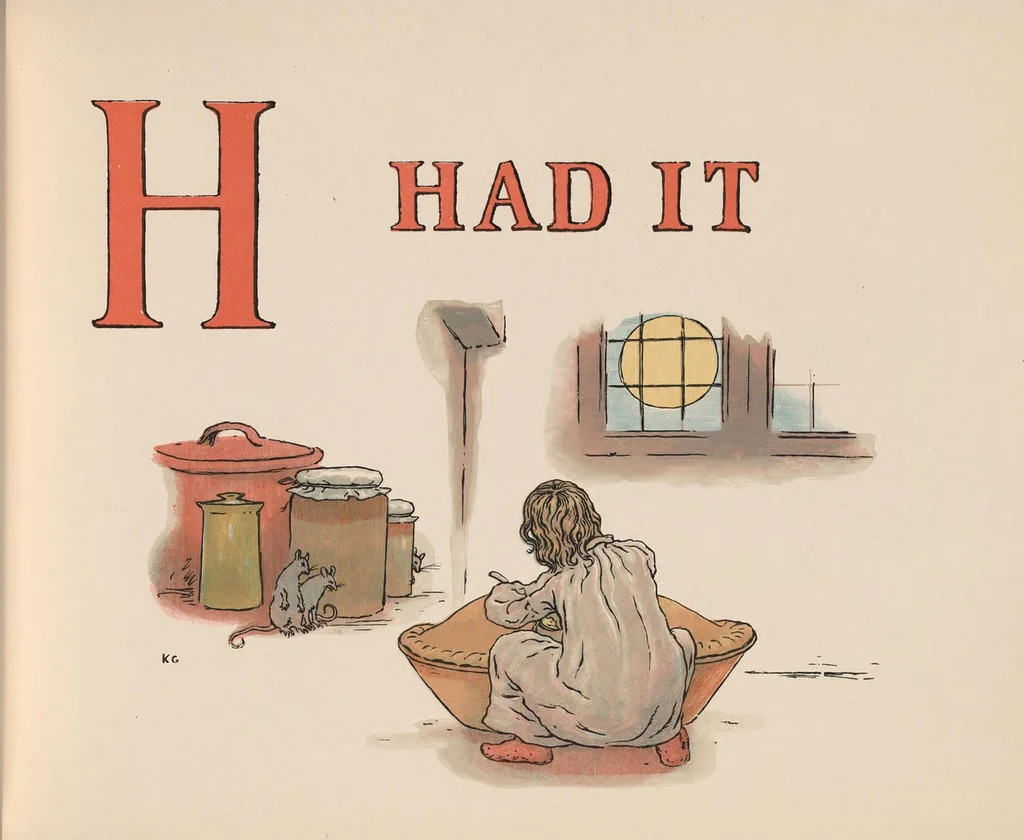 An illustration from A apple pie, 1900, leaf 23