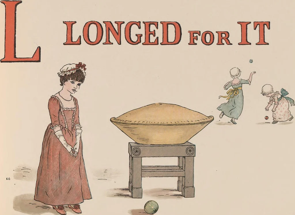 An illustration from A apple pie, 1900, leaf 29