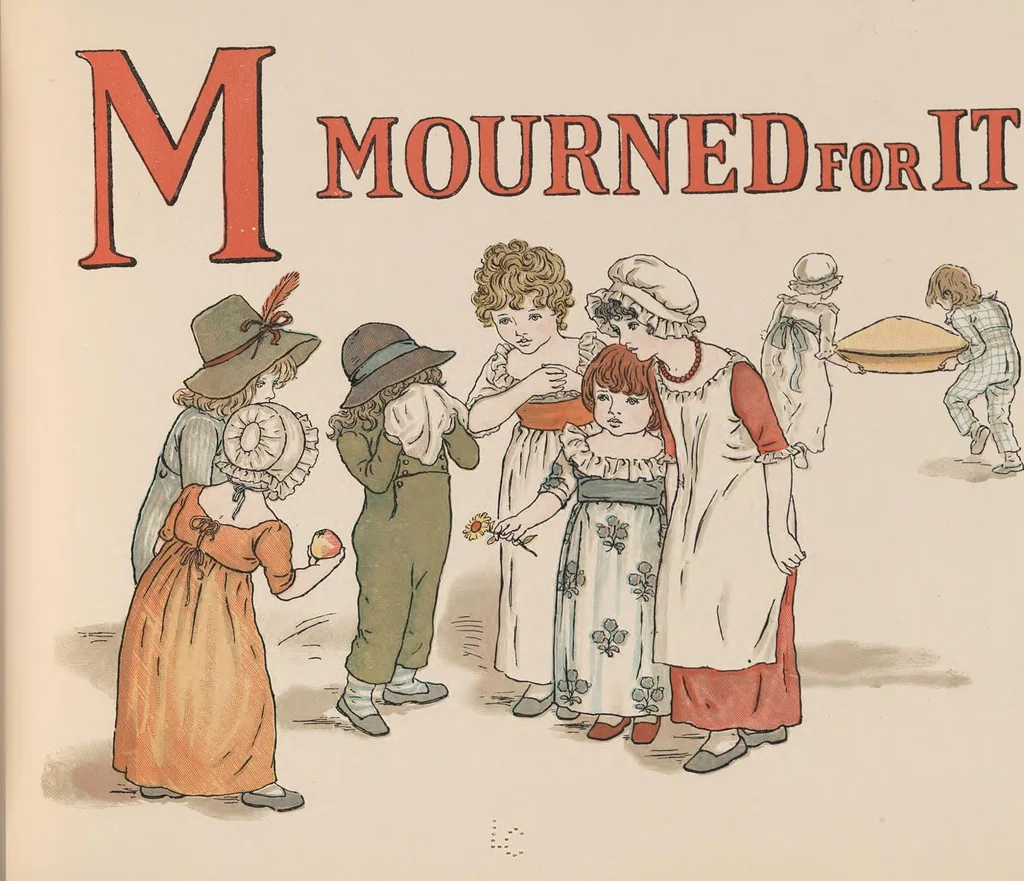 An illustration from A apple pie, 1900, leaf 31