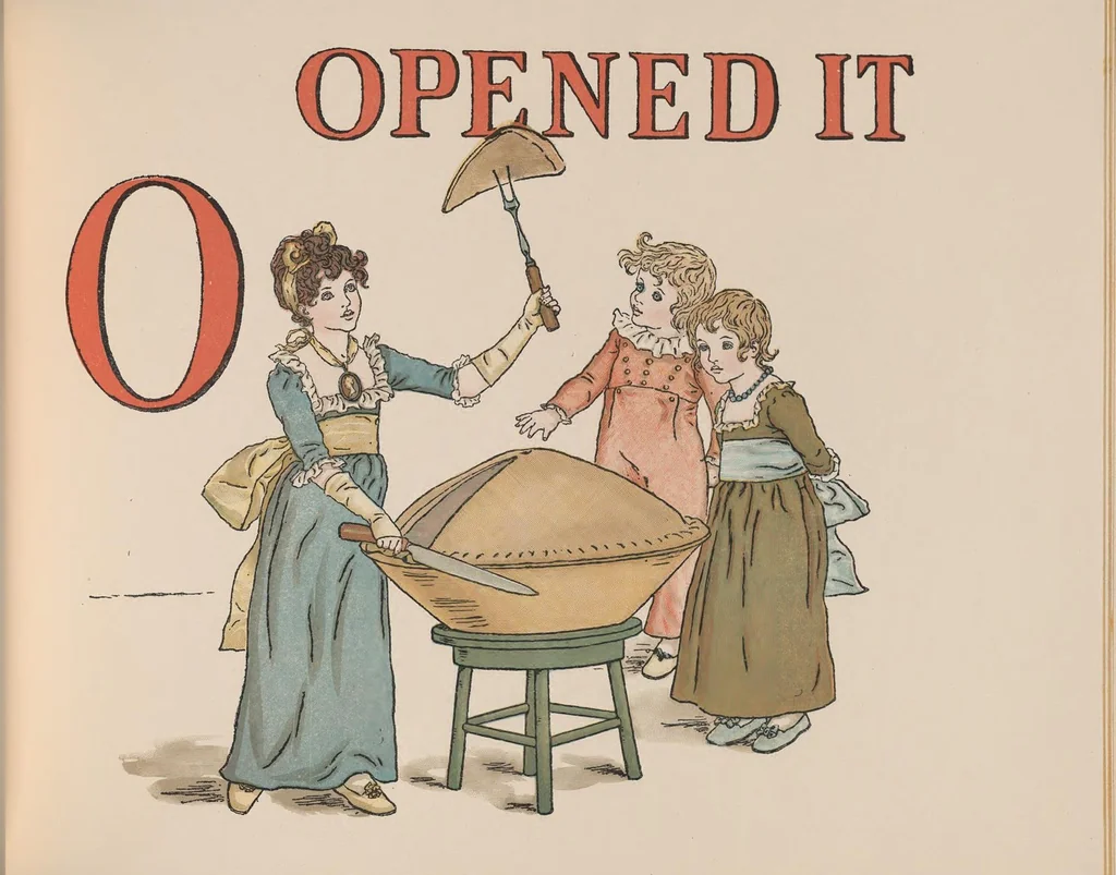 An illustration from A apple pie, 1900, leaf 35