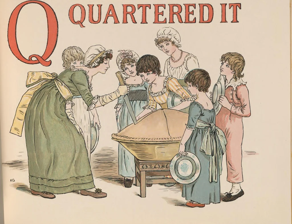 An illustration from A apple pie, 1900, leaf 39