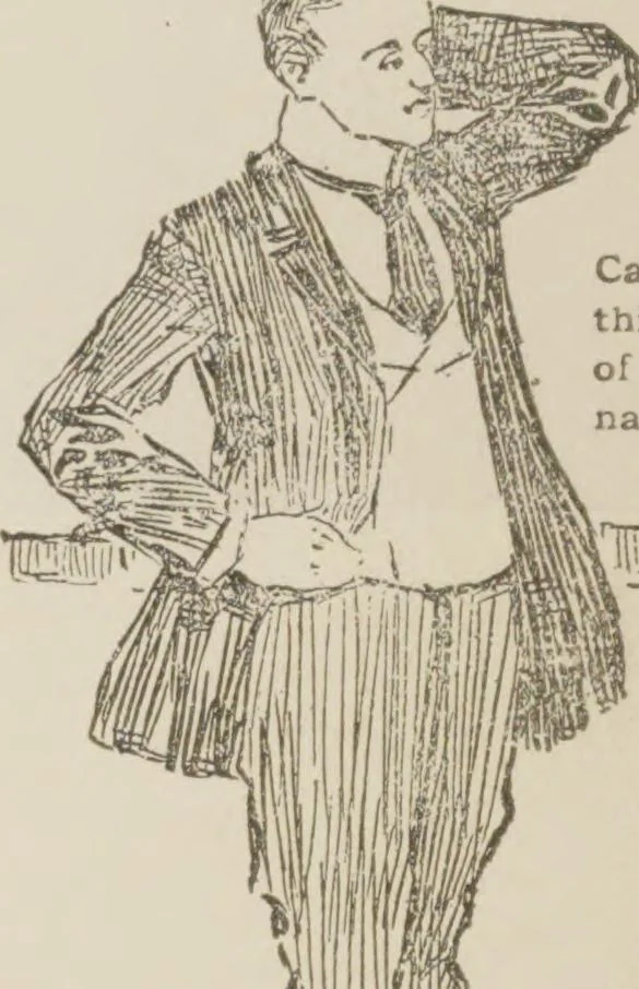 An illustration from Prof. L.A. Harraden's complete mail course of twenty illustrated lessons in hypnotism, 1899, leaf 11