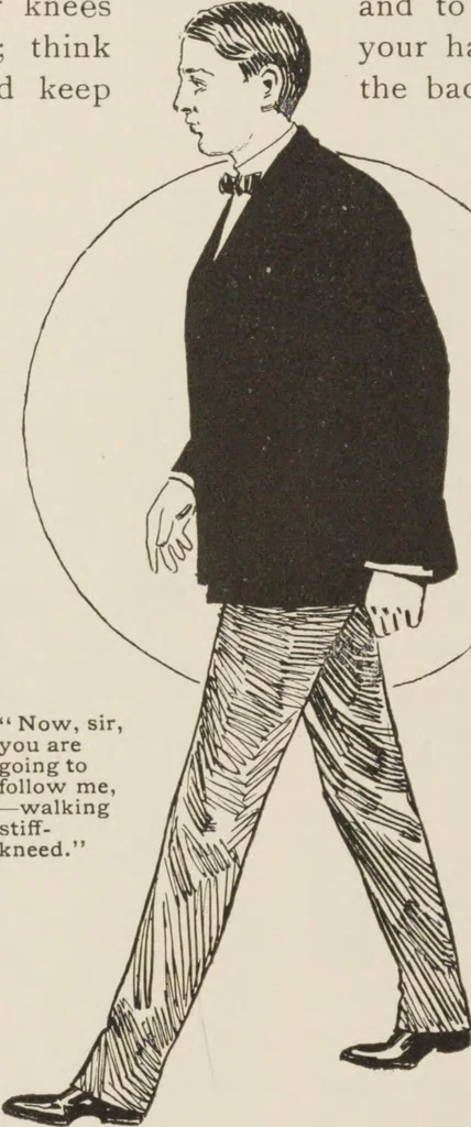 An illustration from Prof. L.A. Harraden's complete mail course of twenty illustrated lessons in hypnotism, 1899, leaf 21