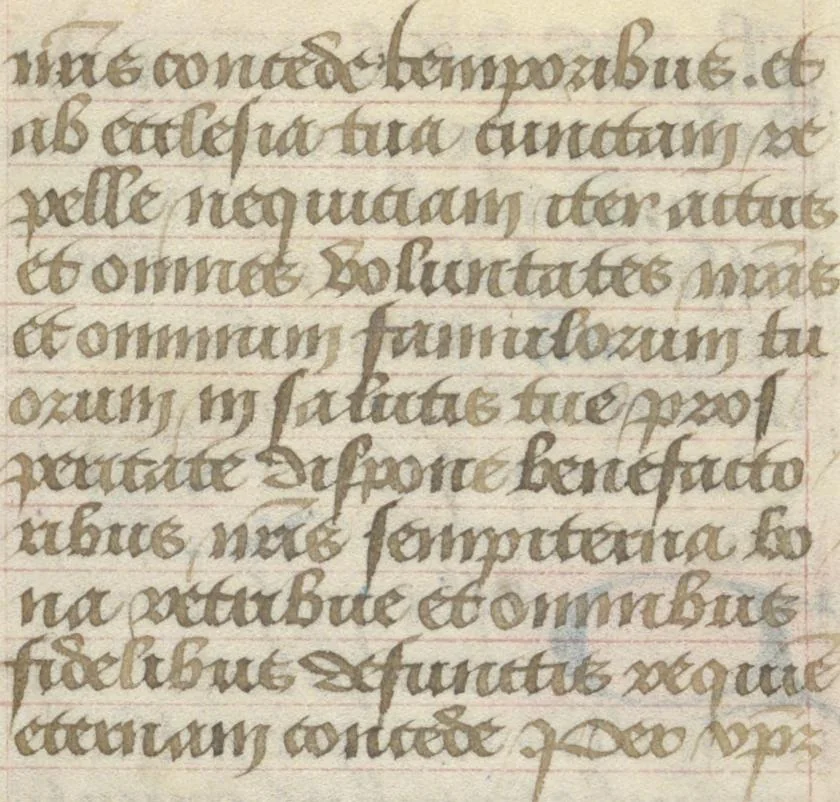 An illustration from [Book of hours], 1400, leaf 121