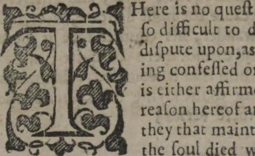 An illustration from Scot's discovery of witchcraft : proving the common opinions of witches contracting with divels, spirits, or familiars, and their power to kill, torment, and consume the bodies of men, women, and children, or other creatures by diseases or otherwise, their flying in the air, &c. to be but imaginary, erronious conceptions and novelties : wherein also the lewde unchristian practices of witchmongers upon aged, melancholy, ignorant, and superstious [sic] people in extorting confessions by inhumane terrors and tortures is notably detected ... : whereunto is added, a treatise upon the nature, and substance of spirits and divels &c, 1651, leaf 384