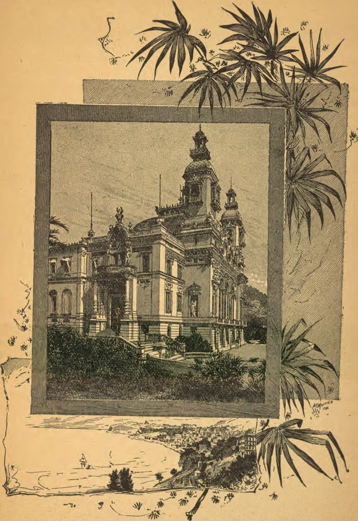 An illustration from The highway to hell, 1895, leaf 12