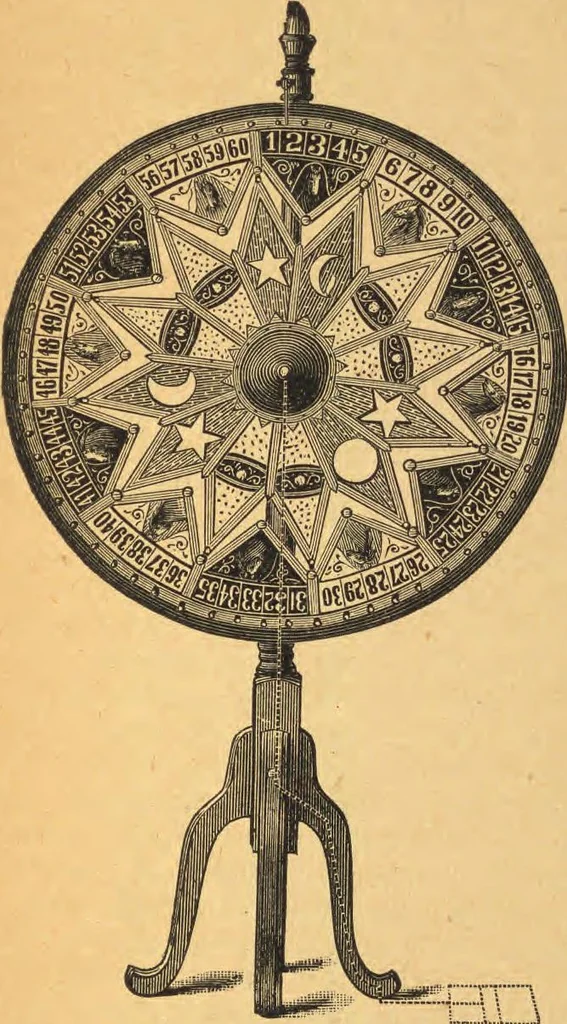 An illustration from The highway to hell, 1895, leaf 36
