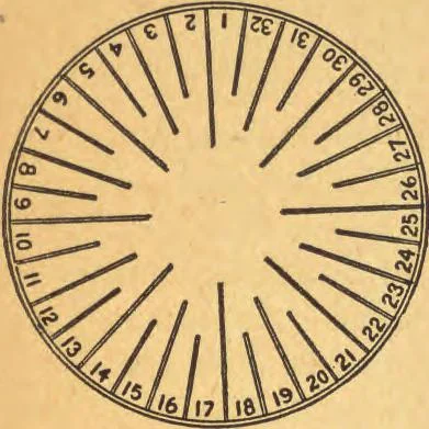 An illustration from The highway to hell, 1895, leaf 44