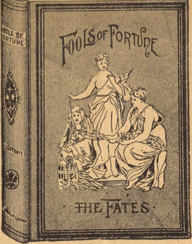 An illustration from The highway to hell, 1895, leaf 65
