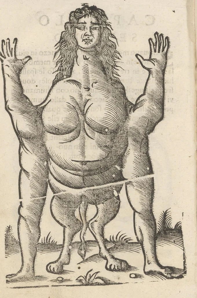 An illustration from Aggiunta alla quarta parte dell'Indie del sig. Giovanni Botero Benese : di mostri, & usanze di quelle parti, e di quei re con le sue figure al naturale, 1623, leaf 19