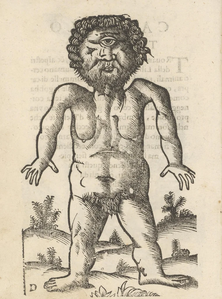 An illustration from Aggiunta alla quarta parte dell'Indie del sig. Giovanni Botero Benese : di mostri, & usanze di quelle parti, e di quei re con le sue figure al naturale, 1623, leaf 31