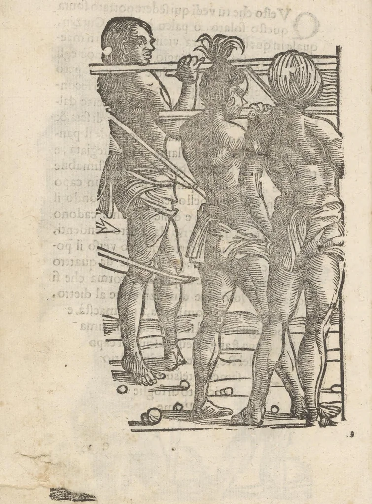 An illustration from Aggiunta alla quarta parte dell'Indie del sig. Giovanni Botero Benese : di mostri, & usanze di quelle parti, e di quei re con le sue figure al naturale, 1623, leaf 37