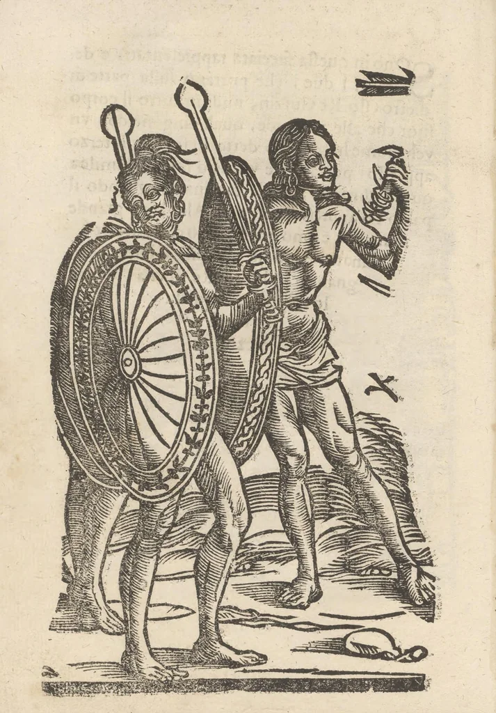 An illustration from Aggiunta alla quarta parte dell'Indie del sig. Giovanni Botero Benese : di mostri, & usanze di quelle parti, e di quei re con le sue figure al naturale, 1623, leaf 39