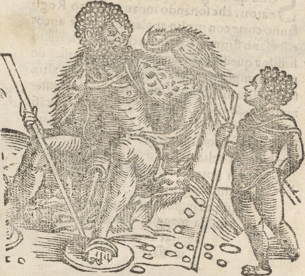 An illustration from Aggiunta alla quarta parte dell'Indie del sig. Giovanni Botero Benese : di mostri, & usanze di quelle parti, e di quei re con le sue figure al naturale, 1623, leaf 49