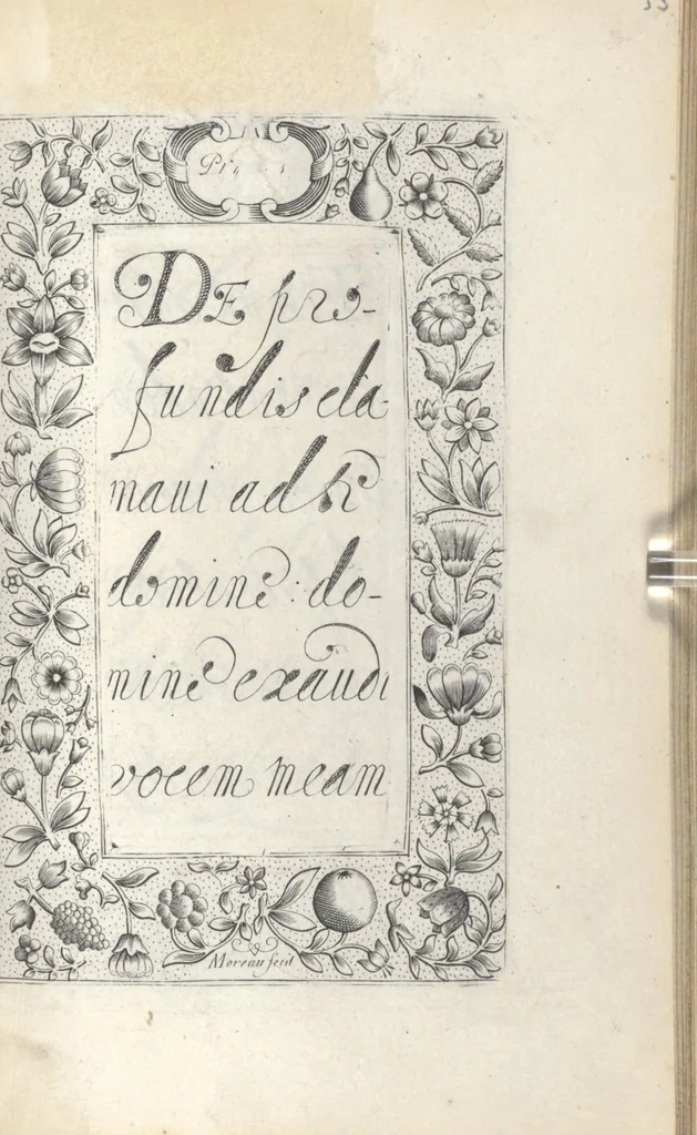 An illustration from Les sainctes prieres de l'ame chrestienne, 1644, leaf 116