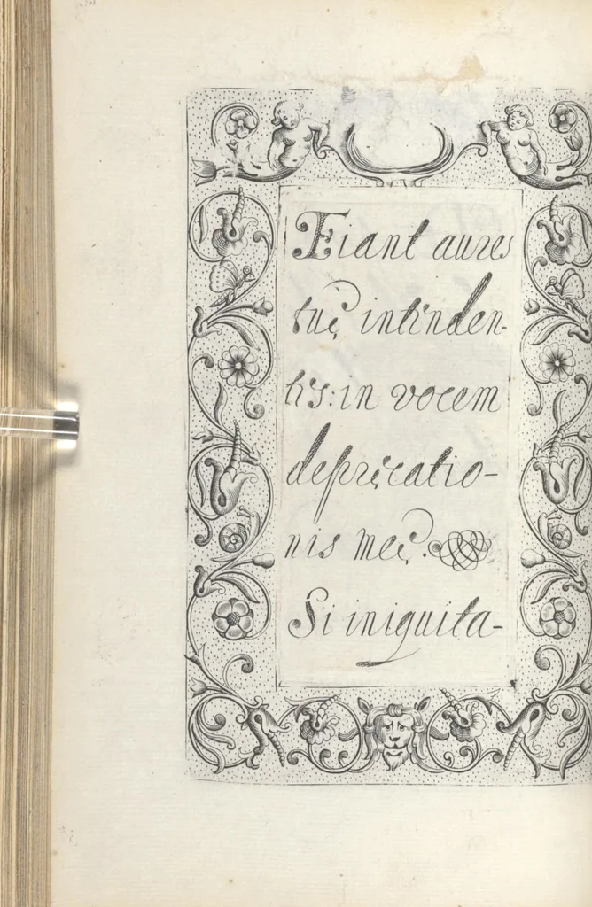 An illustration from Les sainctes prieres de l'ame chrestienne, 1644, leaf 117