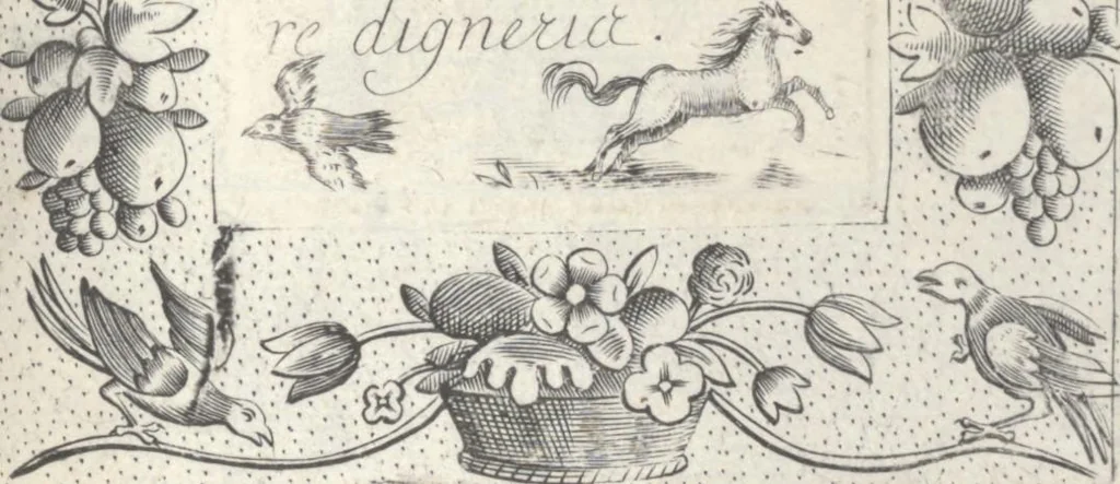 An illustration from Les sainctes prieres de l'ame chrestienne, 1644, leaf 146