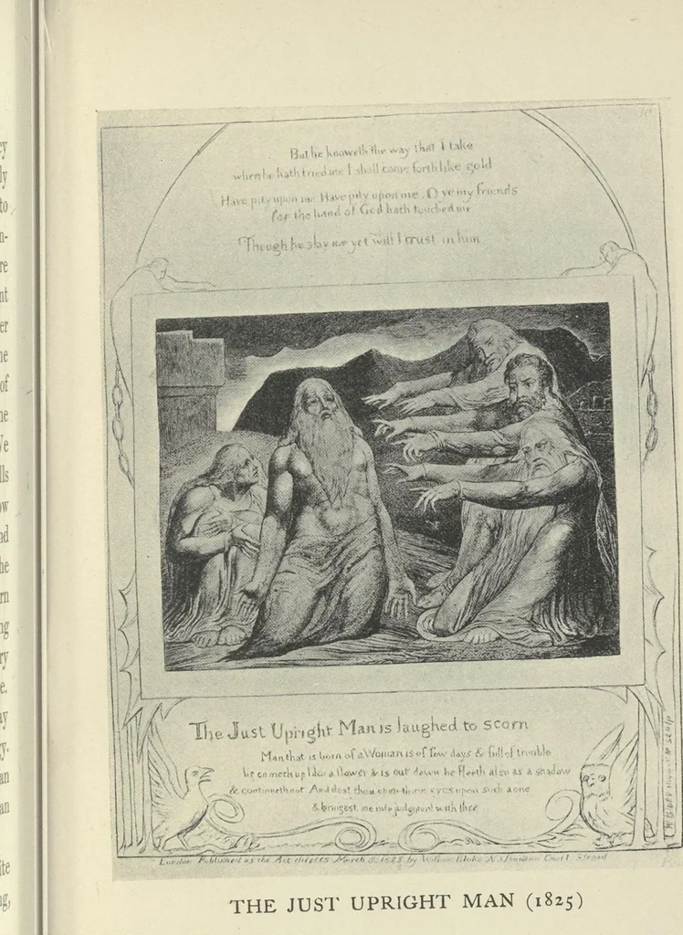 An illustration from William Blake,, 1910, leaf 212