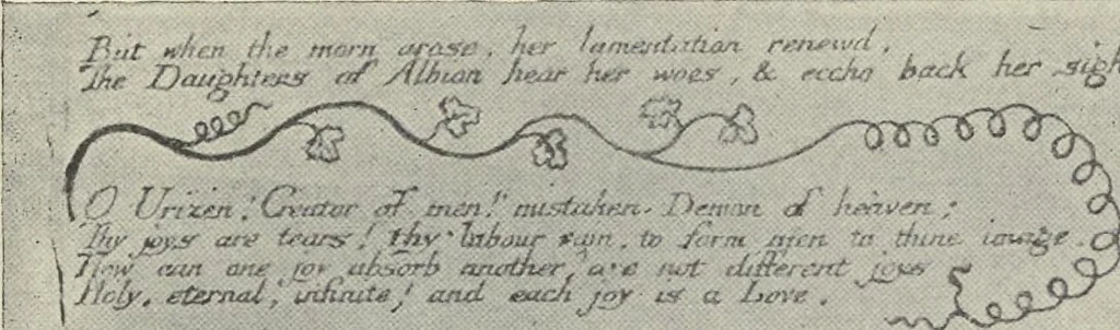 An illustration from William Blake,, 1910, leaf 66